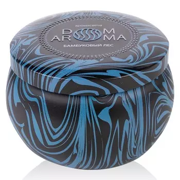 Свеча ароматическая Dom Aroma Пламя. Бамбуковый лес 125гр