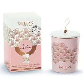 Свеча ароматическая Esteban Деко. Ирис и Кашемир
