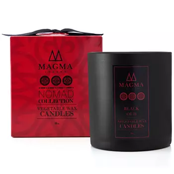 Свеча ароматическая Magma London Nomad Collection. Черный уд