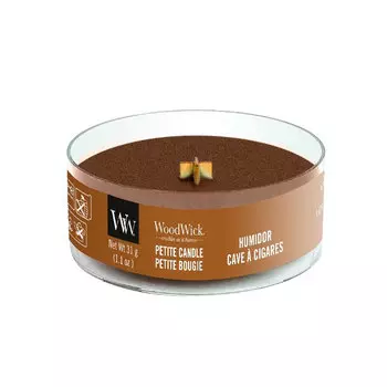 Свеча ароматическая мини Woodwick Кожаный портсигар