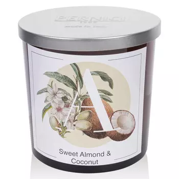 Свеча ароматическая Pernici Elementi Сладкий миндаль и Кокос, 350г