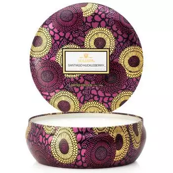 Свеча ароматическая Voluspa Черника из Сантьяго 340гр