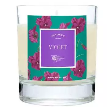 Свеча ароматическая в стекле Wax Lyrical Цветущая фиалка