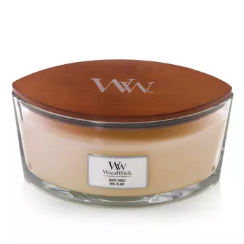 Свеча ароматическая Woodwick Белый мед, 9см