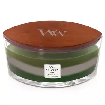 Свеча ароматическая Woodwick Трилогия. Горная тропа