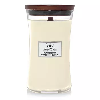 Свеча большая Woodwick Кокосовый остров