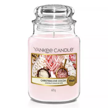 Свеча большая Yankee Candle Рождественский какао