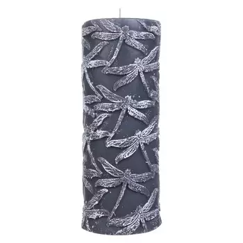 Свеча большая Zapel Дороти серая