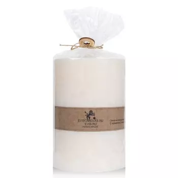 Свеча-цилиндр Zapel Бирмингем 20см айвори