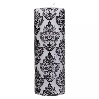 Свеча фигурная с росписью Zapel Данидин-белый