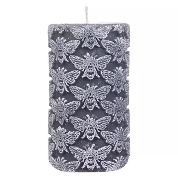 Свеча фигурная Zapel Апини малая, цвет серый