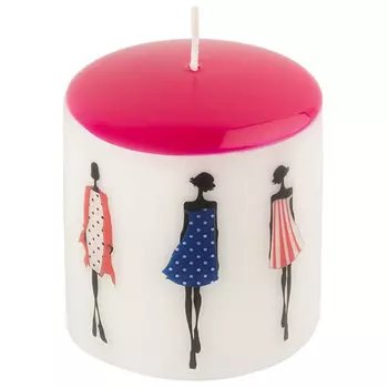 Свеча интерьерная столб 10x11см Pernici Sartoria Fashio