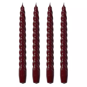 Свеча Lene Bjerre Laquer, цвет гранатовый