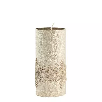 Свеча Lene Bjerre Stellia 15см, цвет светло-золотой