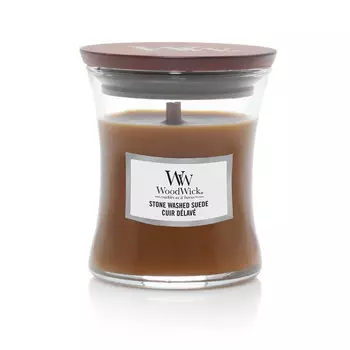 Свеча малая Woodwick Потертая замша