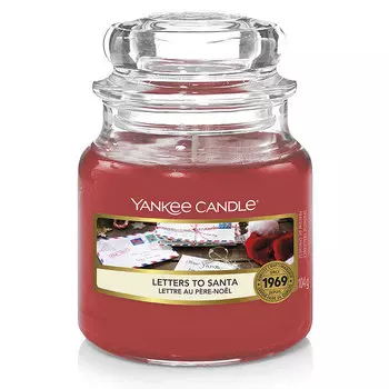 Свеча малая Yankee Candle Письма Санте