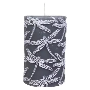 Свеча малая Zapel Дороти серая