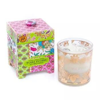 Свеча Michel design works Тутти-Фрутти в стеклянном стакане