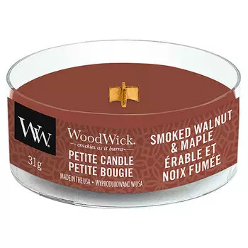 Свеча мини Woodwick Копченый орех и клен