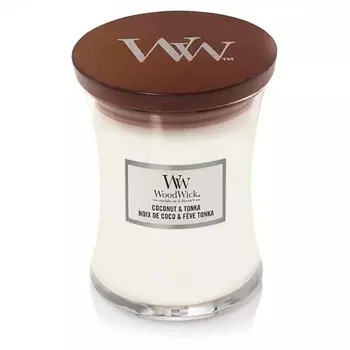 Свеча средняя Woodwick Кокос и Тонка