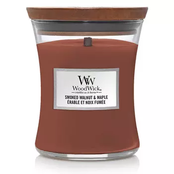 Свеча средняя Woodwick Копченый орех и клен