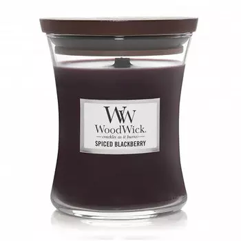 Свеча средняя Woodwick Пряная ежевика