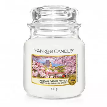 Свеча средняя Yankee Candle Фестиваль цветения сакуры