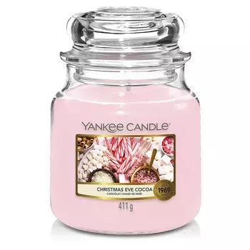 Свеча средняя Yankee Candle Рождественский какао