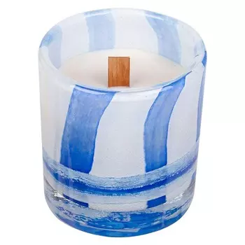 Свеча в стекле гутной работы Zapel Игналина