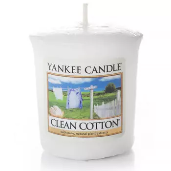 Свеча Yankee Candle Чистый хлопок