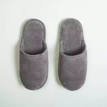 Тапочки домашние унисекс Hamam CALAMUS размер 42/43, цвет темно-серый