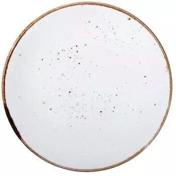Тарелка 22,8см Petye Rustics, цвет белый