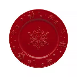 Тарелка десертная Bordallo Pinheiro Snowflakes