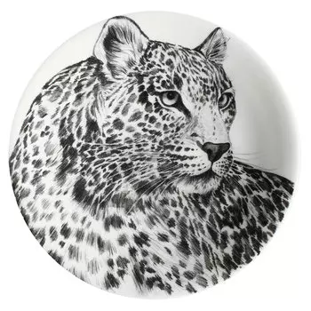 Тарелка десертная Taitu Wild Spirit. Leopard