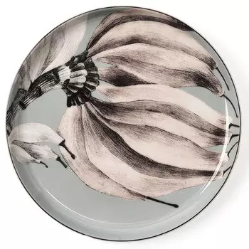 Тарелка десертная VLR CONCEPT Экзо, цвет голубой