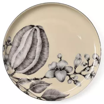 Тарелка десертная VLR CONCEPT Экзо, цвет желтый