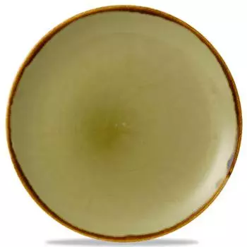 Тарелка Dudson Harvest, цвет зеленый