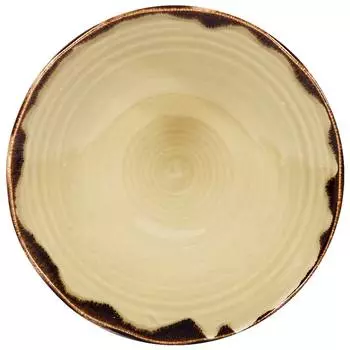 Тарелка глубокая Dudson Harvest 24,1см, цвет лен