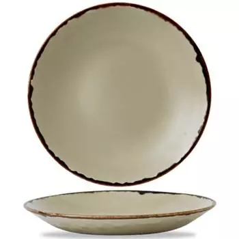 Тарелка глубокая Dudson Harvest, лен