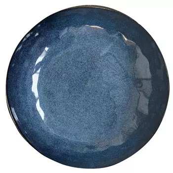 Тарелка глубокая Easy Life Genesis blue