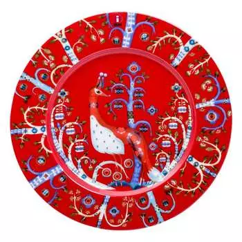 Тарелка Iittala Taika 22см, цвет красный