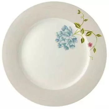 Тарелка Laura Ashley Heritage 26см Cobblestone Pinstripe