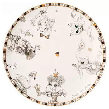 Тарелка обеденная 25,5см Lefard Wonderland