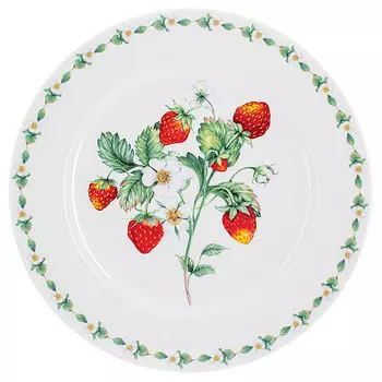Тарелка обеденная Anna Lafarg Emily Земляничная поляна