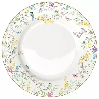 Тарелка обеденная Easy Life Birds Melody 26,5см
