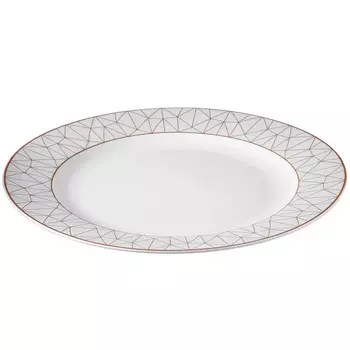 Тарелка обеденная Esprado Mosaica White