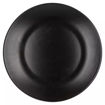 Тарелка обеденная Tognana Tatami Nero 26см, черная
