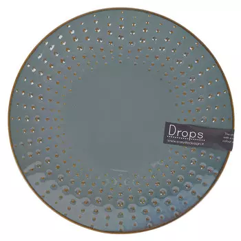 Тарелка пирожковая Easy Life Drops celadon