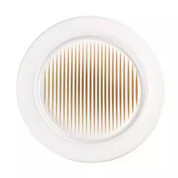 Тарелка с золотыми полосками Asa Selection Tresor, 21см