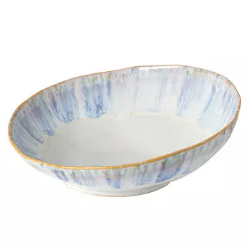 Тарелка суповая Costa Nova Brisa Ria Blue 23,5x23,5x8,5см